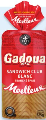Pain blanc ou gadoua