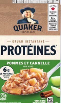 Gruau instantané protéiné quaker