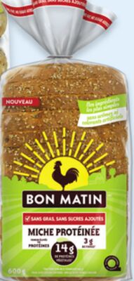 Pain tranché ou bagels protéinés bon matin