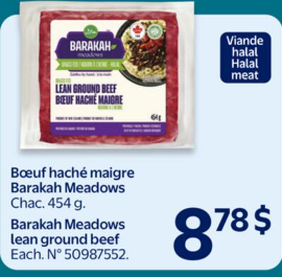 Bœuf hache maigre Barakah Meadows