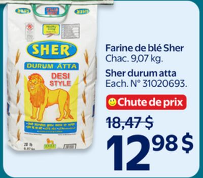 Farine de blé Sher