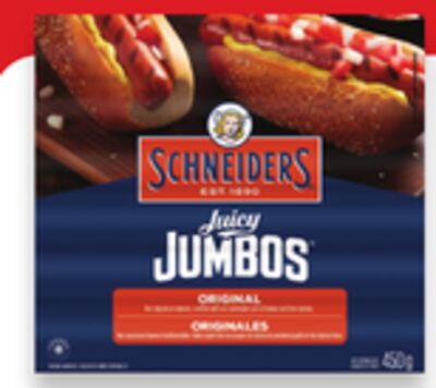 Saucisses fumées Recette classique ou Juicy Jumbos de Schneiders