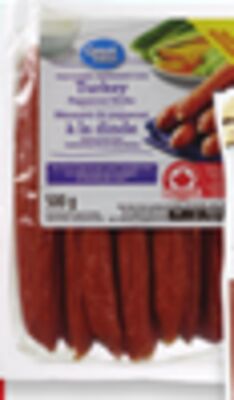 Bâtonnets de pepperoni à l'européenne ou à la dinde Great Value