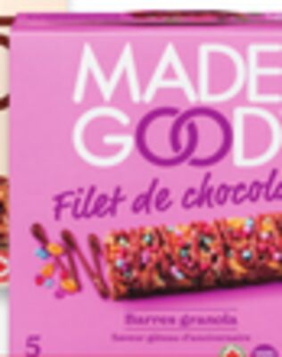 Barres granola MadeGood