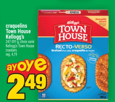 craquelins Town House Kellogg's | Kellogg's Town House crackers