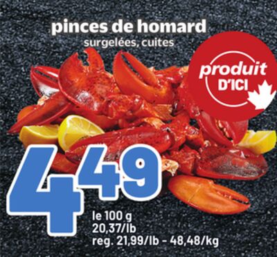 PINCES DE HOMARD