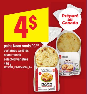 PAINS NAAN RONDS PC | NAAN ROUNDS, 480 G