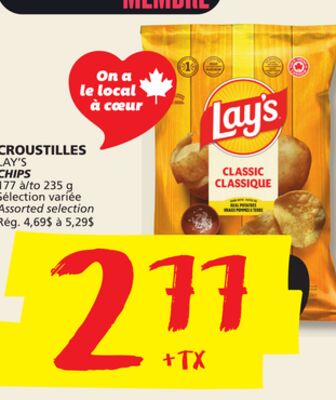 CROUSTILLES LAY'S