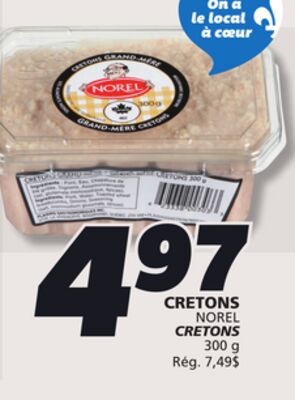 CRETONS NOREL