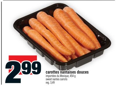 carottes nantaises douces | sweet nantes carrots