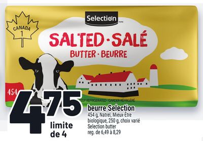 BEURRE SELECTION | SELECTION BUTTER