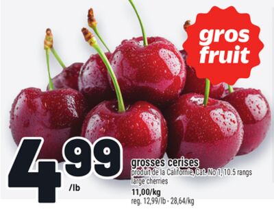 GROSSES CERISES | LARGE CHERRIES
