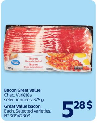 Bacon great value