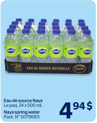 Eau de source naya