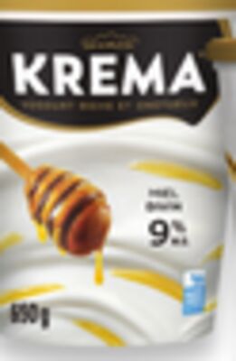 Contenant de yogourt biologique ou krema 650 g ou paq. de 12 coupes de yogourt astro