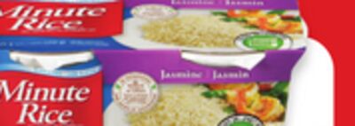 Coupes de riz minute rice