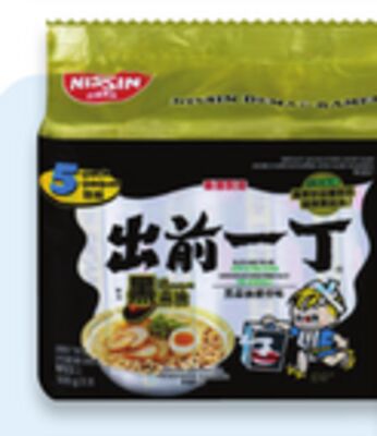 Paq. de 5 emballages de nouilles nissin ou kang shi fu