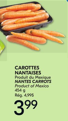 CAROTTES NANTAISES
