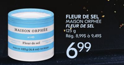 Fleur de sel maison orphée