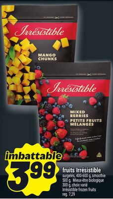 Fruits irrésistible