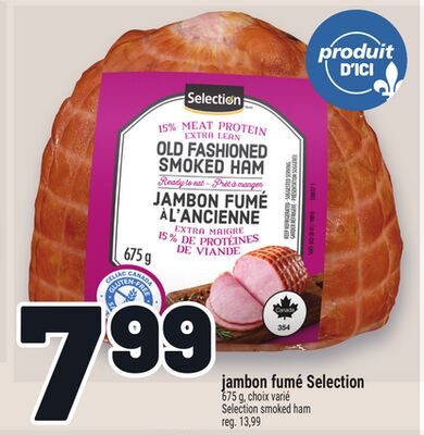 Jambon fumé selection