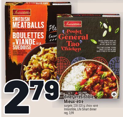 Dîner irrésistible, mieux-être