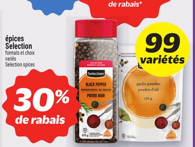 Épices selection