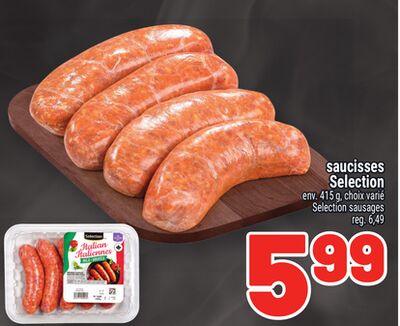 SAUCISSES SELECTION | SELECTION SAUSAGES