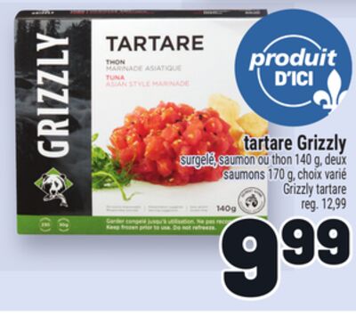 Tartare grizzly