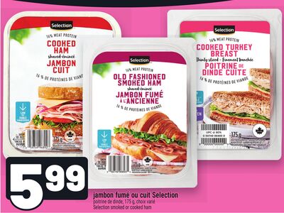 JAMBON FUMÉ OU CUIT SELECTION | SELECTION SMOKED OR COOKED HAM