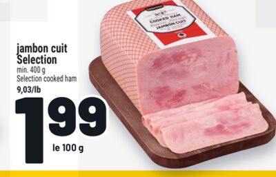 Jambon cuit selection