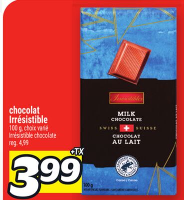 Chocolat irrésistible