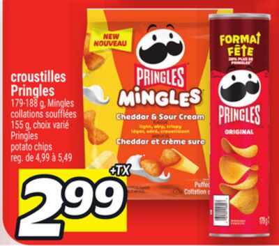 Croustilles pringles