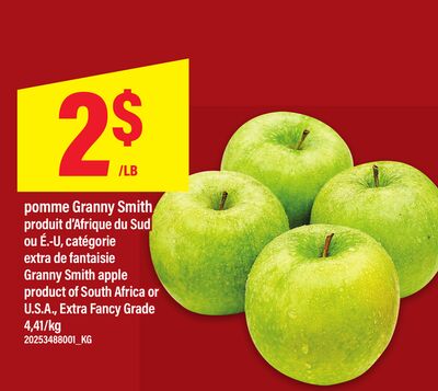 POMME GRANNY SMITH | GRANNY SMITH APPLE