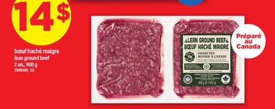 BŒUF HACHÉ MAIGRE | LEAN GROUND BEEF, 2 UN., 900 G