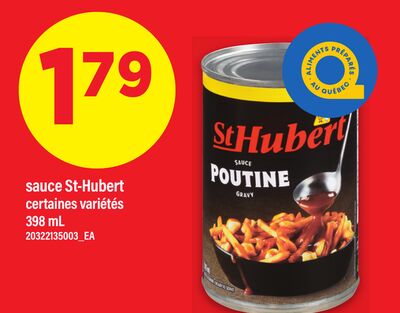 SAUCE ST-HUBERT, 398 ML