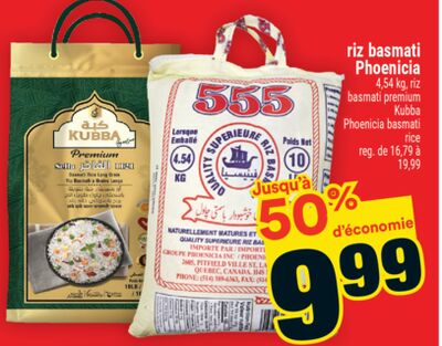 Riz basmati phoenicia