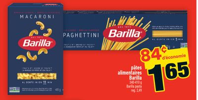 Pâtes alimentaires barilla