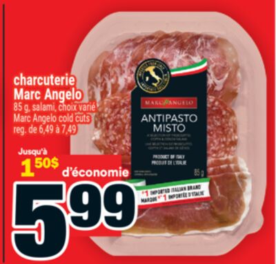 charcuterie Marc Angelo | Marc Angelo cold cuts