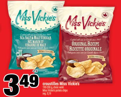 Croustilles miss vickie's