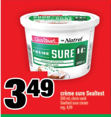 Crème sure sealtest