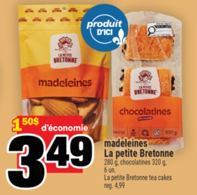 Madeleines la petite bretonne