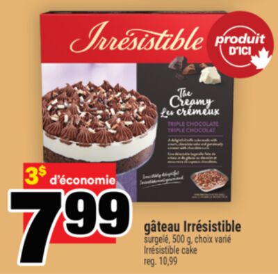 Gâteau irrésistible
