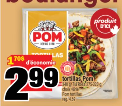 Tortillas pom