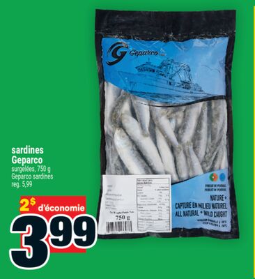 Sardines geparco