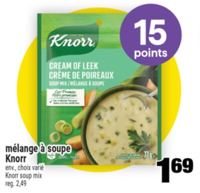 Mélange à soupe knorr