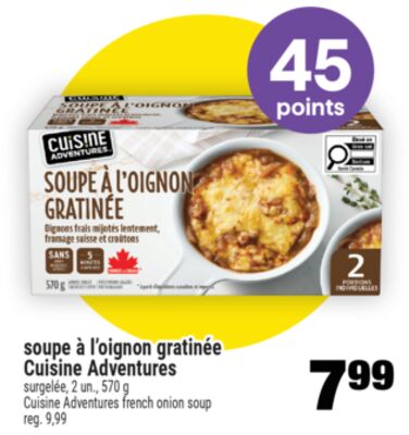 Soupe à l'oignon gratinée cuisine adventures