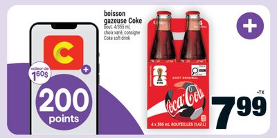 Boisson gazeuse coke