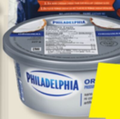 Fromage à la crème ou trempette philadelphia