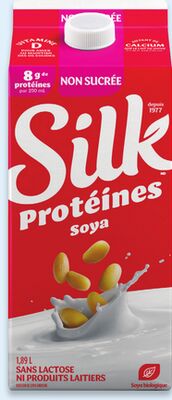 Boisson protéinée au soya silk